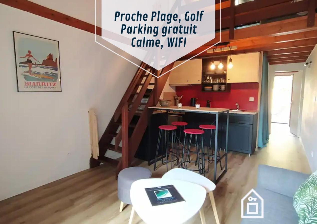 Bidarteko Paradisua Proche Plage, Golf, Parking מראה חיצוני תמונה